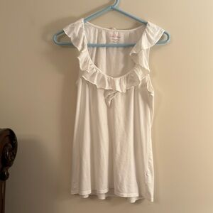 Lilly Pulitzer white racerback